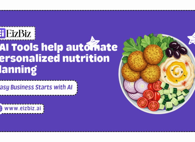 AI Tools That Automate Personalized Nutrition Planning