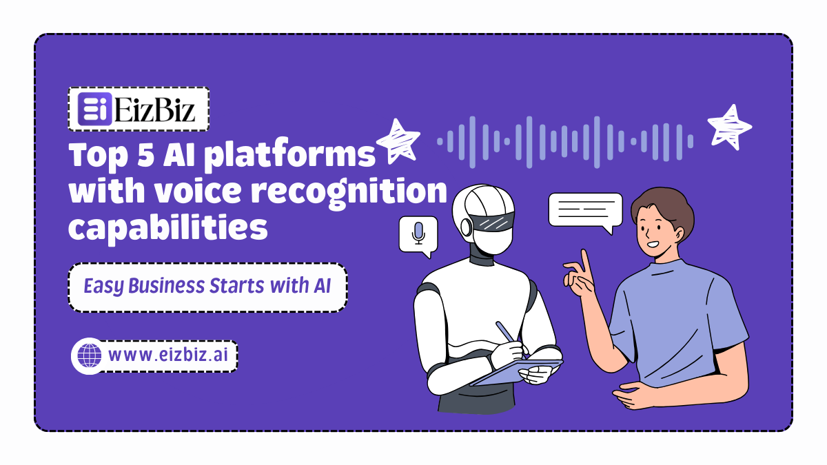 Top 5 AI platforms with voice recognition capabilities